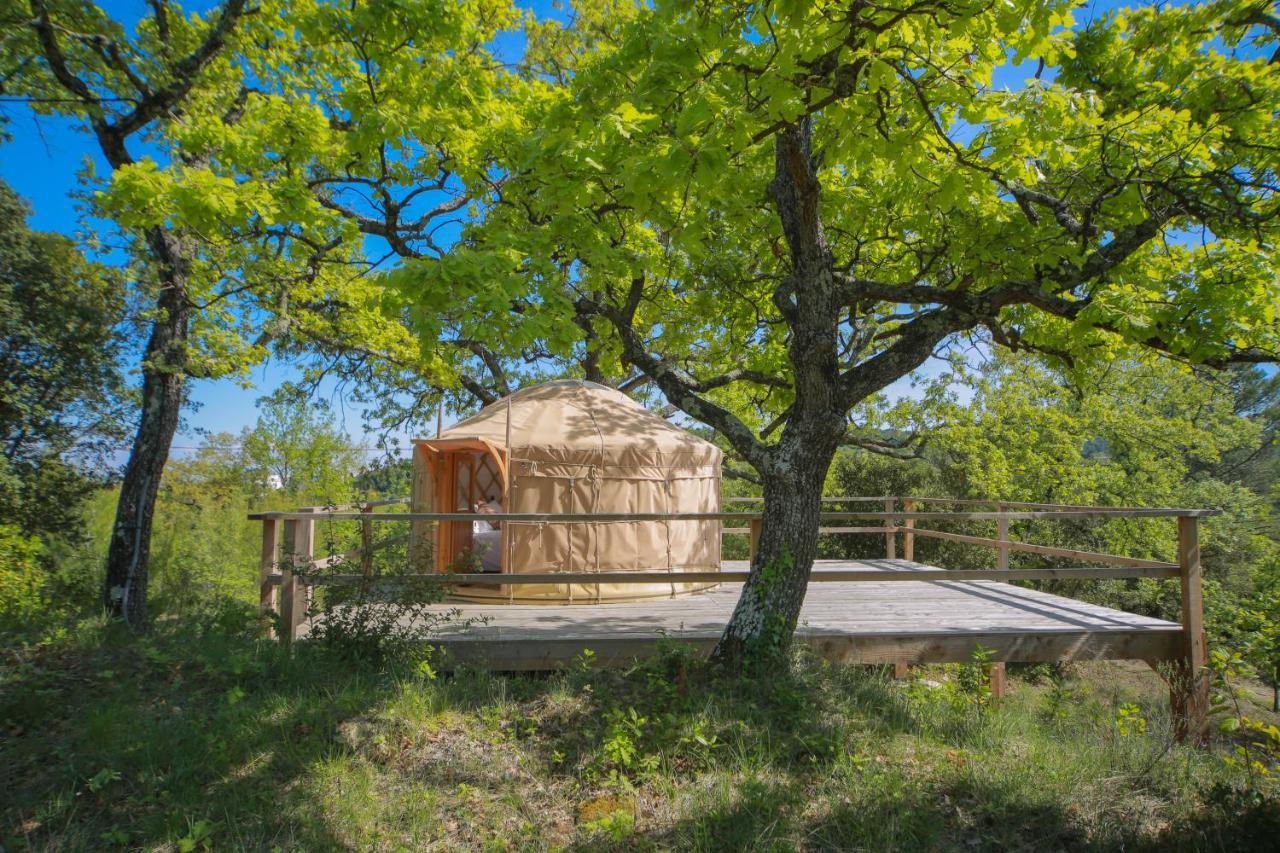 Les Yourtes De Provence Saint-Paulet-de-Caisson エクステリア 写真