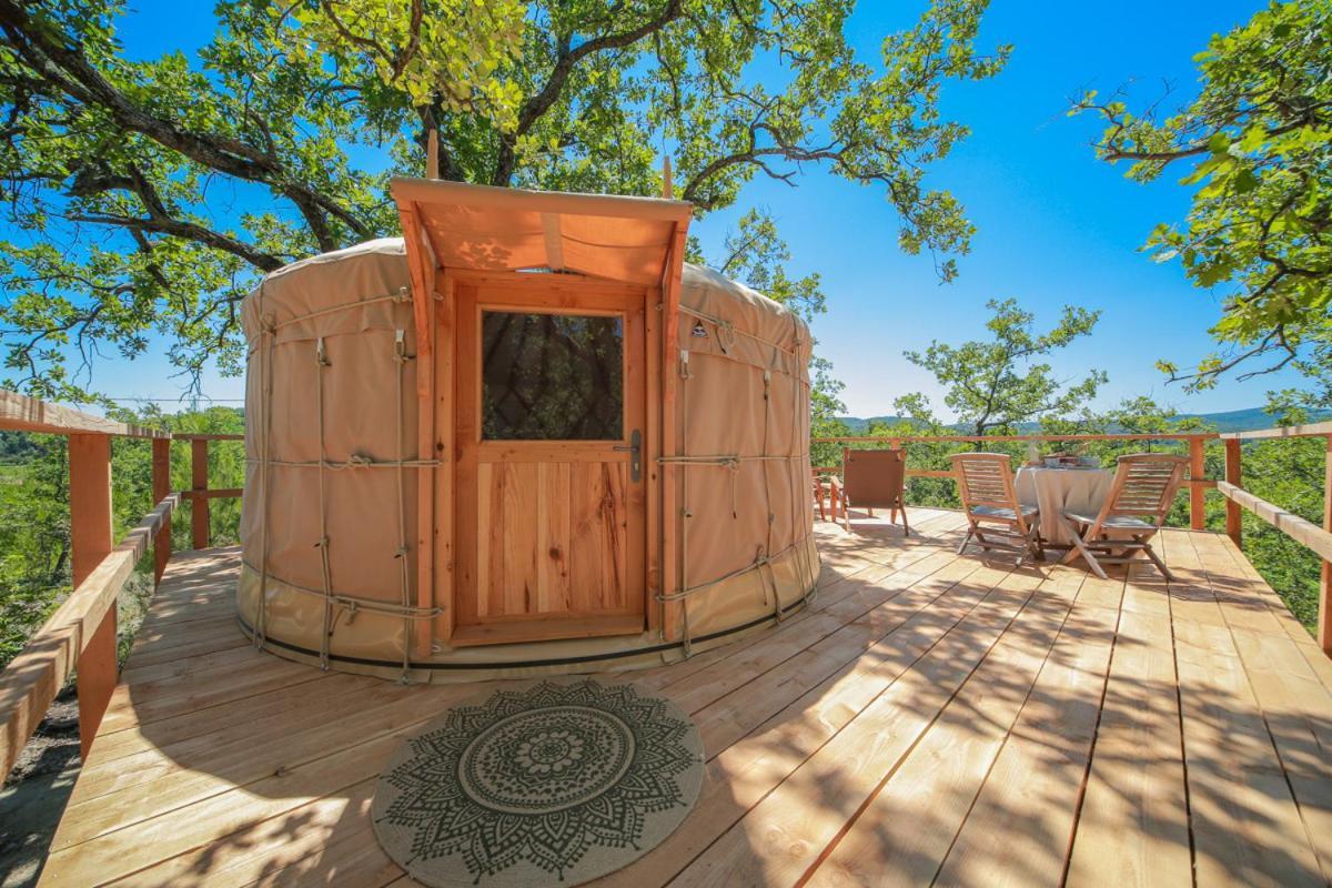 Les Yourtes De Provence Saint-Paulet-de-Caisson 部屋 写真
