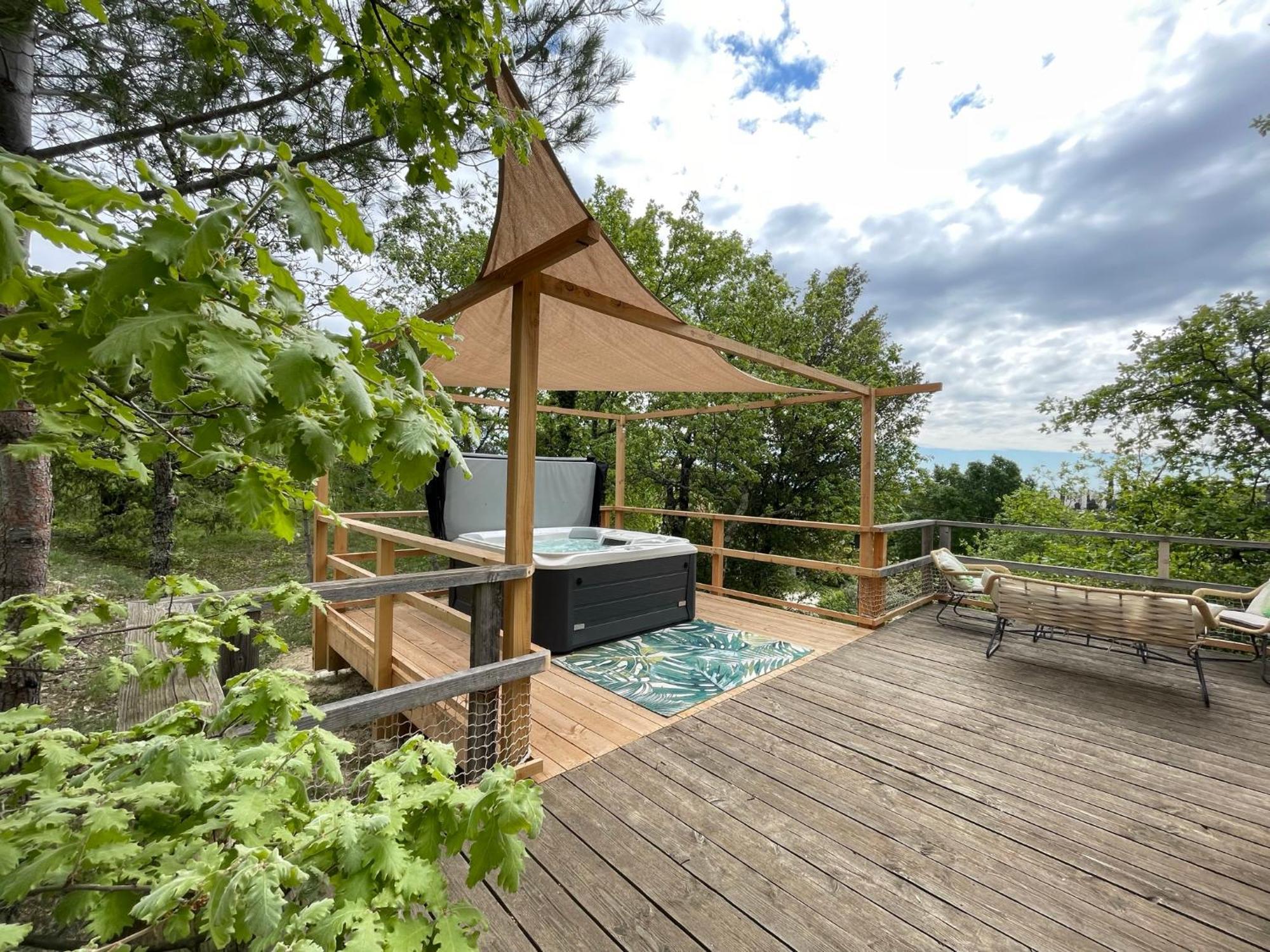 Les Yourtes De Provence Saint-Paulet-de-Caisson エクステリア 写真